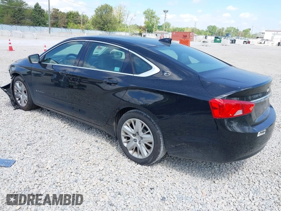 2015 Chevrolet Impala LS with VIN 2G11Z5SL6F9297796, listed as a IAAI auction lot 42244168 with 81,449 mi miles and . Bid and sale history available at DreamBid. Image 3.