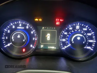 2015 Hyundai Azera Limited z VIN KMHFH4JG1FA448378, wystawiony jako Copart lot #76099764 z przebiegiem 117 489 mil mil oraz Szkoda całkowita • Salvage title. Historia ofert i sprzedaży dostępna na DreamBid. Obrazek 9.