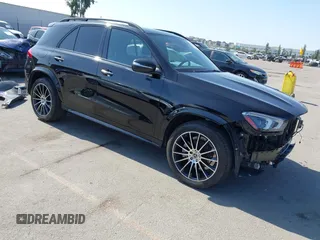 2023 Mercedes-Benz GLE 350 with VIN 4JGFB4JE2PA885002, listed as a IAAI auction lot 42537396 with 13,950 mi miles and . Bid and sale history available at DreamBid. Image 1.