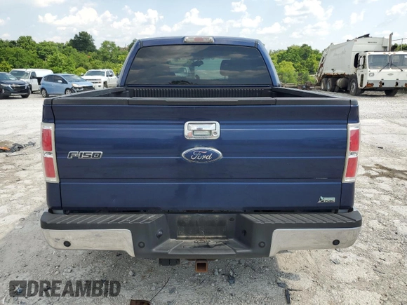 2010 Ford F-150 XL with VIN 1FTFW1EV9AFB05704, listed as a Copart auction lot 63180505 with Not provided miles and Salvage title. Bid and sale history available at DreamBid. Image 6.