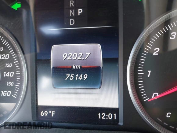 2018 Mercedes-Benz GLC with VIN WDC0J4KB3JF387946, listed as a IAAI auction lot 41494182 with 75,149 mi miles. Bid and sale history available at carsss.com. Image 14.