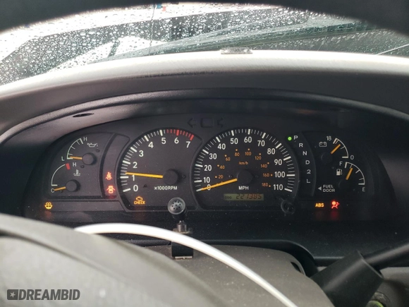 2003 Toyota Tundra SR5 with VIN 5TBBT44143S415584, listed as a Copart auction lot 44997395 with 221,385 mi miles and Salvage Title. Bid and sale history available at carsss.com. Image 9.