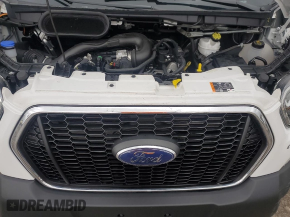 2023 Ford Transit Cargo with VIN 1FTBR1Y89PKA52062, listed as a Copart auction lot 47646225 with 40,785 mi miles and Clean Title. Bid and sale history available at DreamBid. Image 12.