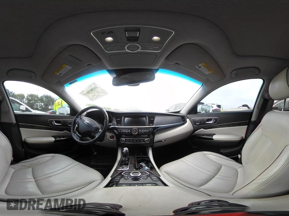 2015 Kia K900 Luxury with VIN KNALW4D48F6018541, listed as a IAAI auction lot 41903807 with 204,202 mi miles. Bid and sale history available at carsss.com. Image 19.