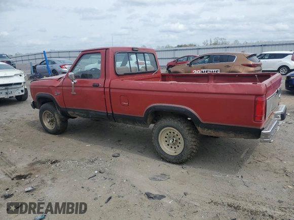 1988 Ford Ranger with VIN 1FTCR11T5JUD84093, listed as a Copart auction lot 51598765 with 16,257 mi miles and Salvage Title. Bid and sale history available at DreamBid. Image 2.
