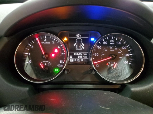 2012 Nissan Rogue SV with VIN JN8AS5MV6CW351521, listed as a Copart auction lot 54097525 with 80,615 mi miles and Non Repairable. Bid and sale history available at carsss.com. Image 9.
