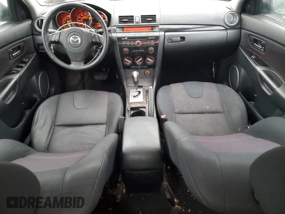 2009 Mazda 3 S Touring with VIN JM1BK324191237544, listed as a Copart auction lot 43930155 with 144,606 mi miles and Salvage Title. Bid and sale history available at DreamBid. Image 8.