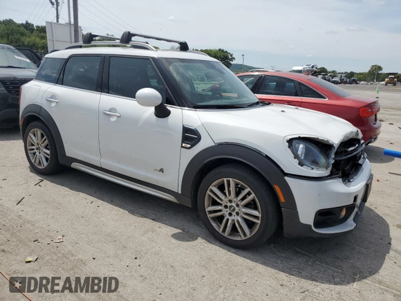 2019 MINI Countryman Cooper with VIN WMZYV5C51K3F58680, listed as a Copart auction lot 67230974 with 58,029 mi miles and Salvage Title. Bid and sale history available at carsss.com. Image 4.