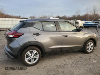 2024 Nissan Kicks S with VIN 3N1CP5BV6RL550465, listed as a Copart auction lot 41500095 with 956 mi miles and Salvage Title. Bid and sale history available at DreamBid. Image 3.