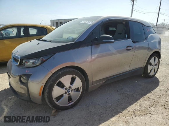 2015 BMW i3 z VIN WBY1Z2C59FV287023, wystawiony jako Copart lot #47861625 z przebiegiem 55 177 mil mil oraz Czysty tytuł • Clean title. Historia ofert i sprzedaży dostępna na DreamBid. Obrazek 1.