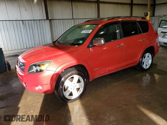 2007 Toyota RAV4 Sport with VIN JTMBK32V875024735, listed as a Copart auction lot 52103965 with 114,817 mi miles and Salvage Title. Bid and sale history available at carsss.com. Image 1.