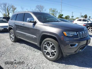 2021 Jeep Grand Cherokee Overland с VIN 1C4RJFCG0MC728129, выставлен на аукционе Copart как лот 47450465 с пробегом 28 287 миль миль и Списание • Salvage title. История ставок и продаж доступна на DreamBid. Изображение 4.