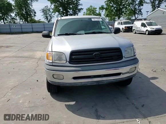 2000 Toyota Tundra SR5 with VIN 5TBRT3414YS075417, listed as a Copart auction lot 53175055 with 172,157 mi miles and Salvage Title. Bid and sale history available at DreamBid. Image 11.