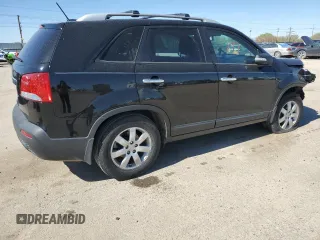 2011 Kia Sorento LX with VIN 5XYKT4A16BG117335, listed as a Copart auction lot 51291784 with 137,896 mi miles and Salvage Title. Bid and sale history available at carsss.com. Image 3.