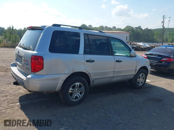 2004 Honda Pilot EX with VIN 2HKYF18504H556213, listed as a IAAI auction lot 42137221 with 225,781 mi miles and . Bid and sale history available at DreamBid. Image 6.