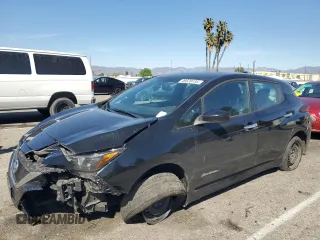 2018 Nissan LEAF S with VIN 1N4AZ1CP7JC304506, listed as a Copart auction lot 49539735 with 101,065 mi miles and Salvage Title. Bid and sale history available at DreamBid. Image 1.