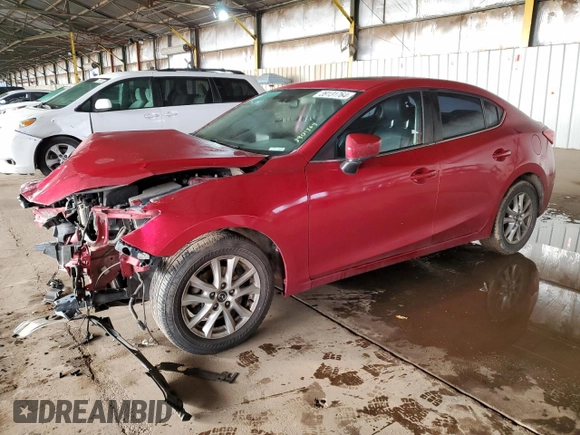 2014 Mazda 3 i Grand Touring with VIN JM1BM1W74E1178891, listed as a Copart auction lot 52895585 with 180,276 mi miles and Salvage Title. Bid and sale history available at carsss.com. Image 1.