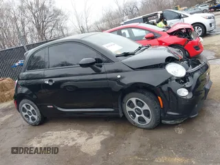 2015 FIAT 500e with VIN 3C3CFFGE7FT561599, listed as a IAAI auction lot 41478338 with 48,137 mi miles. Bid and sale history available at carsss.com. Image 13.
