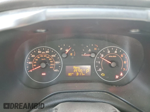 2018 Ram ProMaster City Cargo Tradesman z VIN ZFBERFAB6J6J72372, wystawiony jako Copart lot #55621575 z przebiegiem 29 700 mil mil oraz Szkoda całkowita • Salvage title. Historia ofert i sprzedaży dostępna na DreamBid. Obrazek 9.