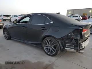 2020 Lexus IS with VIN JTHGZ1B25L5036118, listed as a Copart auction lot 49970995 with 78,321 mi miles and Salvage Title. Bid and sale history available at carsss.com. Image 2.