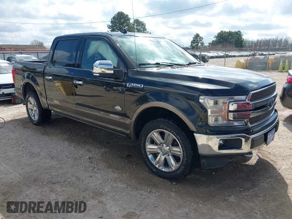 2019 Ford F-150 XL with VIN 1FTEW1E44KFC77742, listed as a IAAI auction lot 41507745 with 94,226 mi miles. Bid and sale history available at carsss.com. Image 1.
