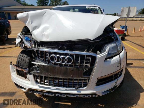2015 Audi Q7 3.0T Premium Plus with VIN WA1LGAFE6FD031671, listed as a Copart auction lot 58866712 with 109,535 mi miles. Bid and sale history available at carsss.com. Image 7.