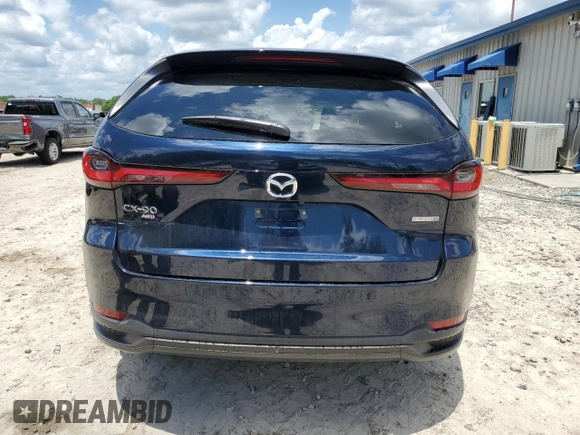 2025 Mazda CX-90 Select with VIN JM3KKAHDXS1210948, listed as a Copart auction lot 56128695 with 7,193 mi miles and Salvage title. Bid and sale history available at DreamBid. Image 6.