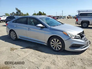 2017 Hyundai Sonata Sport with VIN 5NPE34AF3HH458153, listed as a Copart auction lot 54714605 with 41,249 mi miles and Salvage Title. Bid and sale history available at carsss.com. Image 4.
