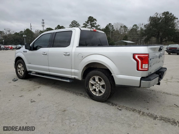 2017 Ford F-150 XL with VIN 1FTEW1CP2HFC55809, listed as a Copart auction lot 45032435 with 136,980 mi miles and Salvage Title. Bid and sale history available at carsss.com. Image 2.