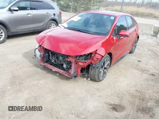 2020 Toyota Corolla SE with VIN JTDP4RCE1LJ021517, listed as a IAAI auction lot 42030107 with 89,714 mi miles. Bid and sale history available at carsss.com. Image 2.