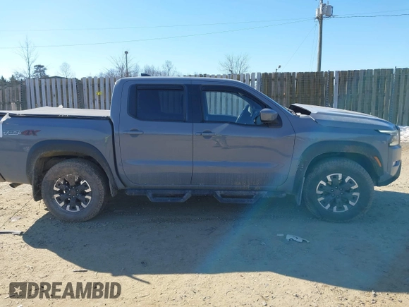 2022 Nissan Frontier S with VIN 1N6ED1EK9NN664184, listed as a IAAI auction lot 41333630 with 39,602 mi miles. Bid and sale history available at carsss.com. Image 13.
