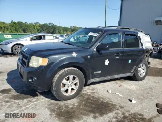 2008 Ford Escape Limited with VIN 1FMCU04128KC99815, listed as a Copart auction lot 52730005 with 244,342 mi miles and Salvage Title. Bid and sale history available at carsss.com. Image 1.