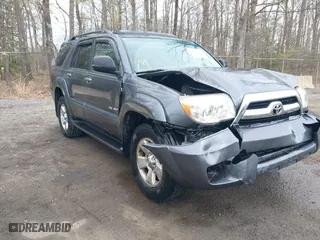 2007 Toyota 4Runner SR5 with VIN JTEBU14R278100538, listed as a IAAI auction lot 41943213 with 208,206 mi miles. Bid and sale history available at carsss.com. Image 6.