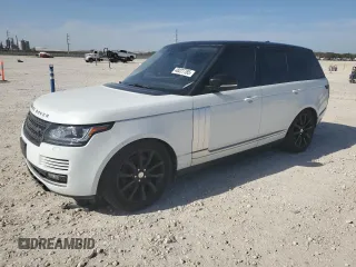 2017 Land Rover Range Rover with VIN SALGR2FV7HA356561, listed as a Copart auction lot 48227765 with 120,871 mi miles and Clean title. Bid and sale history available at DreamBid. Image 1.