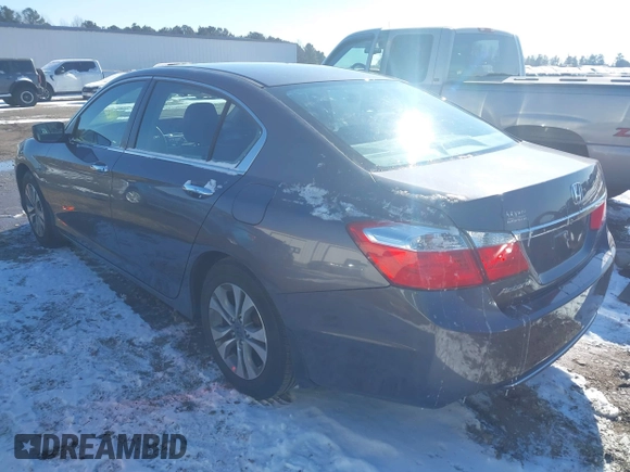 2015 Honda Accord LX with VIN 1HGCR2F3XFA082713, listed as a IAAI auction lot 41386992 with 110,546 mi miles. Bid and sale history available at carsss.com. Image 3.