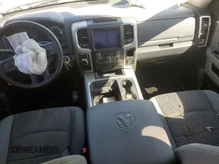 2018 Ram 1500 Big Horn with VIN 1C6RR6GTXJS123544, listed as a Copart auction lot 49688655 with 43,103 mi miles and Salvage title. Bid and sale history available at DreamBid. Image 8.