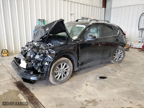 2024 Mazda CX-5 2.5 S Preferred Package with VIN JM3KFBCL8R0499272, listed as a Copart auction lot 47133135 with 0 mi miles and Salvage Title. Bid and sale history available at carsss.com. Image 1.