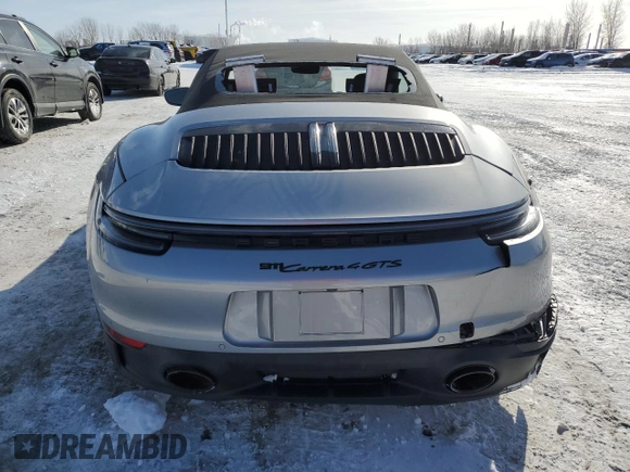 2023 Porsche 911 Carrera S with VIN WP0CB2A95PS248159, listed as a Copart auction lot 45009365 with 6,976 mi miles and Salvage Title. Bid and sale history available at carsss.com. Image 6.