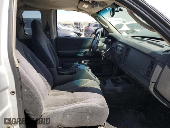 2004 Dodge Dakota SLT with VIN 1D7GL42N84S693356, listed as a Copart auction lot 53311415 with 224,342 mi miles and Salvage title. Bid and sale history available at DreamBid. Image 10.