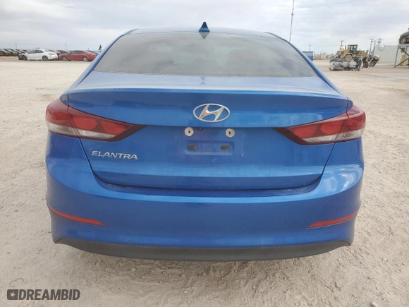 2018 Hyundai Elantra Value Edition with VIN KMHD84LF4JU609275, listed as a Copart auction lot 45333445 with 162,892 mi miles and Salvage Title. Bid and sale history available at carsss.com. Image 6.