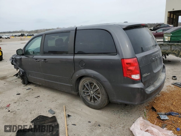 2015 Dodge Grand Caravan SE with VIN 2C4RDGBGXFR709645, listed as a Copart auction lot 50790715 with Not Provided miles and Salvage Title. Bid and sale history available at DreamBid. Image 2.