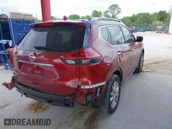 2020 Nissan Rogue SL with VIN 5N1AT2MTXLC787226, listed as a IAAI auction lot 41586213 with 33,281 mi miles. Bid and sale history available at carsss.com. Image 4.