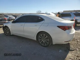2015 Acura TLX V6 Tech with VIN 19UUB3F59FA008425, listed as a Copart auction lot 41960845 with 155,290 mi miles and Salvage Title. Bid and sale history available at carsss.com. Image 2.