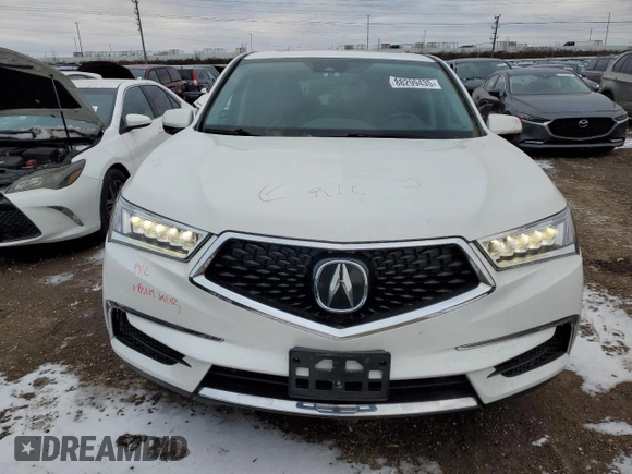 2019 Acura MDX with VIN 5J8YD4H30KL018157, listed as a Copart auction lot 88299435 with 46,726 mi miles and Salvage Title. Bid and sale history available at carsss.com. Image 5.