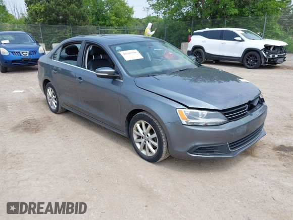 2013 Volkswagen Jetta SE with VIN 3VWBX7AJ3DM434661, listed as a IAAI auction lot 42505596 with 135,263 mi miles and . Bid and sale history available at DreamBid. Image 1.