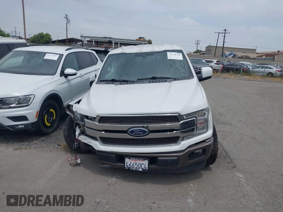 2019 Ford F-150 XL with VIN 1FTEW1C49KFC11657, listed as a IAAI auction lot 42170750 with 91,897 mi miles and . Bid and sale history available at DreamBid. Image 13.