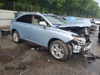 2012 Lexus RX 450h with VIN JTJBC1BA7C2428049, listed as a Copart auction lot 60290195 with 242,822 mi miles and Salvage title. Bid and sale history available at DreamBid. Image 4.