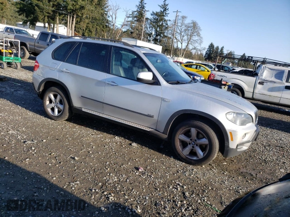 2008 BMW X5 3.0si with VIN 5UXFE43518L005114, listed as a Copart auction lot 51875215 with 0 mi miles and Salvage Title. Bid and sale history available at carsss.com. Image 4.