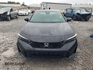 2025 Honda Civic Sport with VIN 2HGFE2F53SH520591, listed as a Copart auction lot 86313234 with 3,150 mi miles and Salvage title. Bid and sale history available at DreamBid. Image 5.