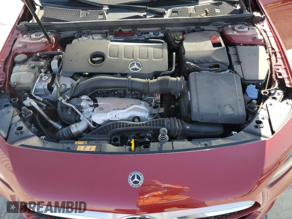 2020 Mercedes-Benz A 220 with VIN W1K3G4FB0LJ213348, listed as a Copart auction lot 52494605 with Not Provided miles and Salvage Title. Bid and sale history available at DreamBid. Image 11.